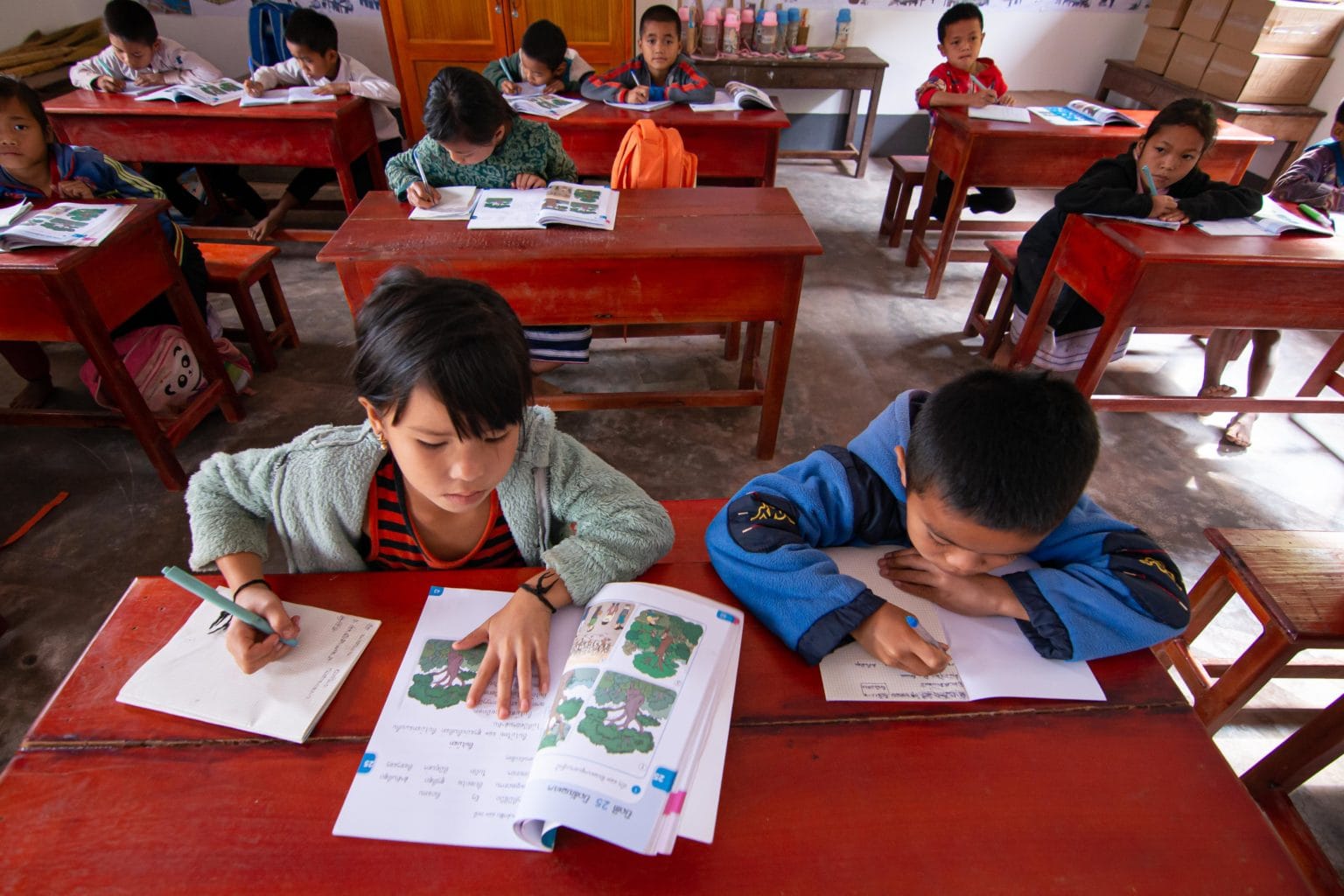 Teacher Highlights Laos Pencils of Promise